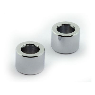 932080 - CHRIS PRODUCTS Chris, turn signal spacers 1/2" (12.7mm) long. Chrome