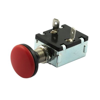 932093 - Chris Products, push-pull switch. Red illuminated
