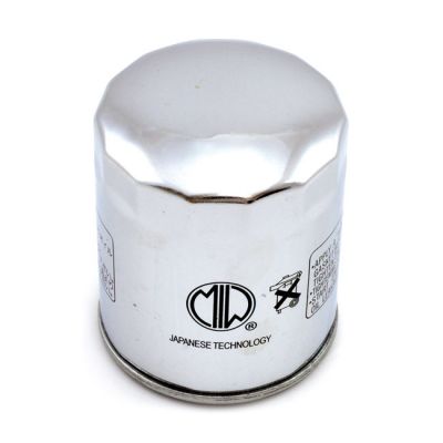 933683 - MIW, spin-on oil filter. Chrome