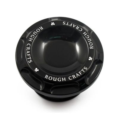 933825 - Rough Crafts, 96-up Groove gas cap. Black