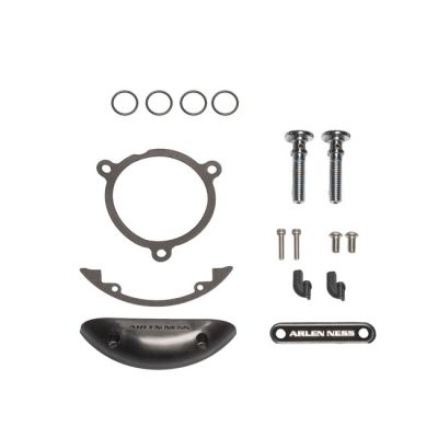 936608 - Arlen Ness, hardware kit for Inverted air cleaner. Black