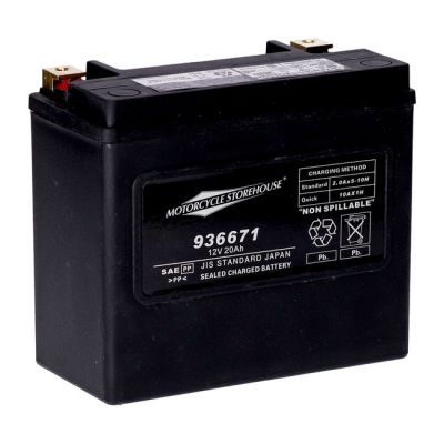 936671 - MCS, Standard Series - AGM sealed battery. 12V, 20Ah. 320CCA