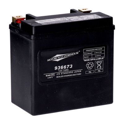 936673 - MCS, Standard Series - AGM sealed battery. 12V, 14Ah. 240CCA