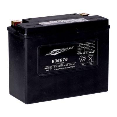 936676 - MCS, Standard Series - AGM sealed battery. 12V, 23Ah. 360CCA