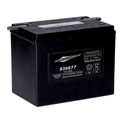 936677 - MCS, Standard Series - AGM sealed battery. 12V, 30Ah. 370CCA