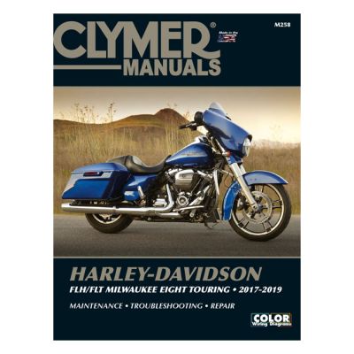 938073 - Clymer, service manual 17-19 M8 Touring models