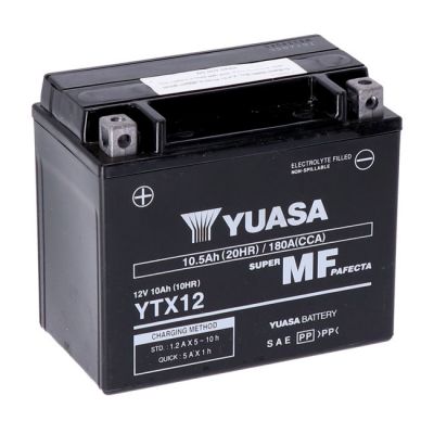 939080 - Yuasa, High performance AGM battery, YTX12-WC