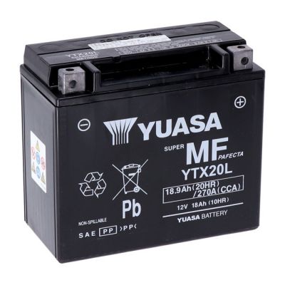 939093 - Yuasa, AGM battery, YTX20L-WC