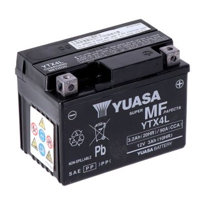 939094 - Yuasa, AGM battery, YTX4L-WC