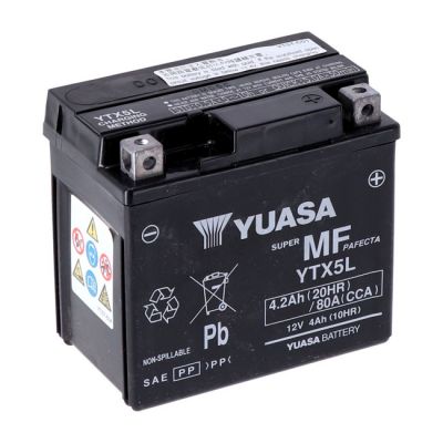 939095 - Yuasa, AGM battery, YTX5L-WC