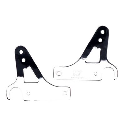 939353 - Highway Hawk, brackets for Wide sissybar. Chrome