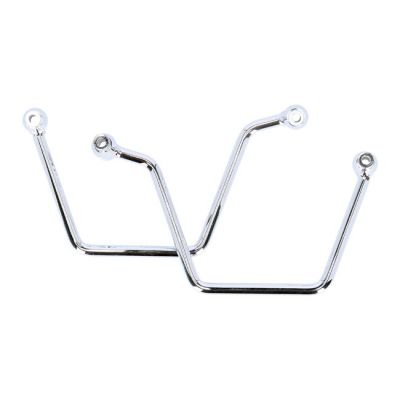 939388 - Highway Hawk, saddlebag support kit. Chrome