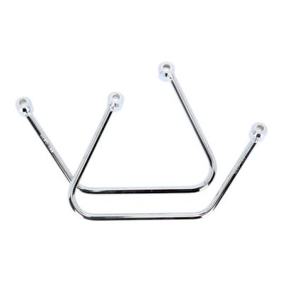 939395 - Highway Hawk, saddlebag support kit. Chrome