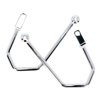 939414 - Highway Hawk, saddlebag support kit. Chrome