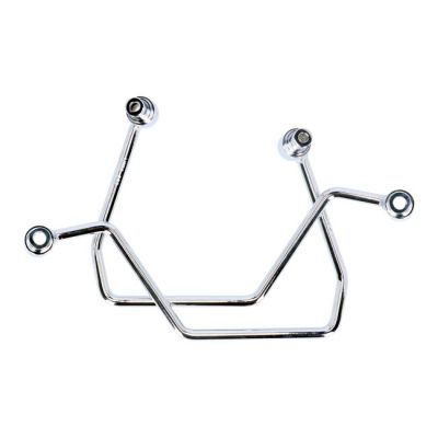 939439 - Highway Hawk, saddlebag support kit. Chrome