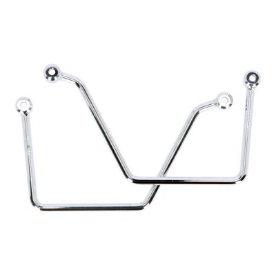 939440 - Highway Hawk, saddlebag support kit. Chrome