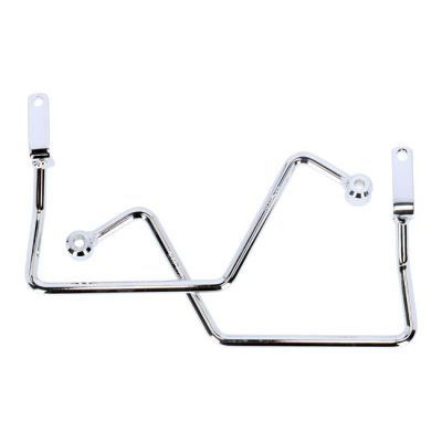 939441 - Highway Hawk, saddlebag support kit. Chrome