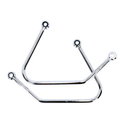 939443 - Highway Hawk, saddlebag support kit. Chrome