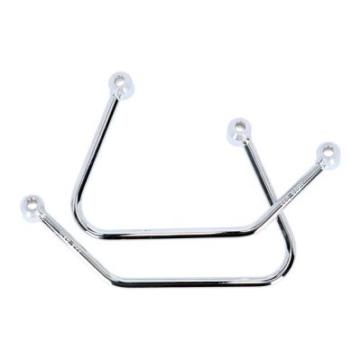 939446 - Highway Hawk, saddlebag support kit. Chrome