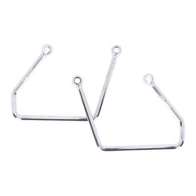 939454 - Highway Hawk, saddlebag support kit. Chrome