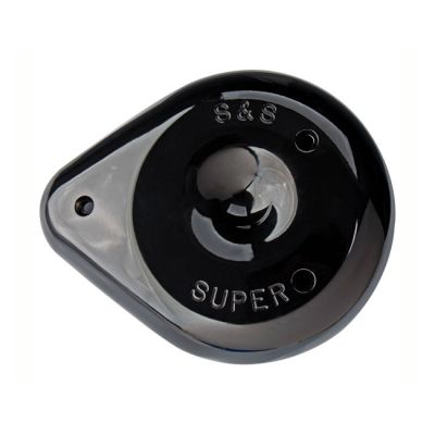 940470 - S&S, Super E/G air cleaner cover. Black