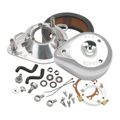 940509 - S&S, teardrop air cleaner assembly. Chrome