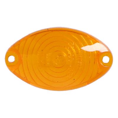 940807 - MCS Replacement turn signal lens, Cateye. Amber