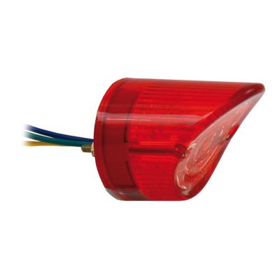 940980 - MCS Sharknose LED taillight. Red lens