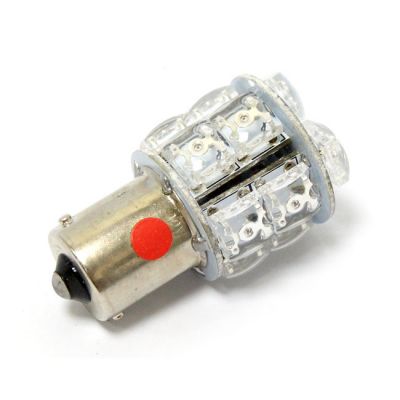 941111 - MCS SuperFlux LED miniature bulb. Red light, STD base