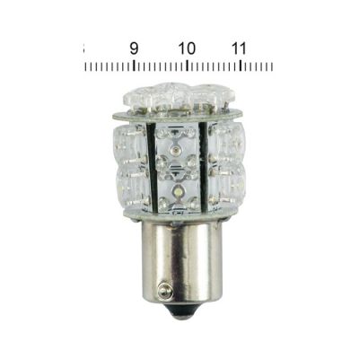 941114 - MCS SuperFlux LED miniature bulb. White light, STD base