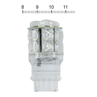 941130 - MCS SuperFlux #194 LED miniature bulb. White light, glass base