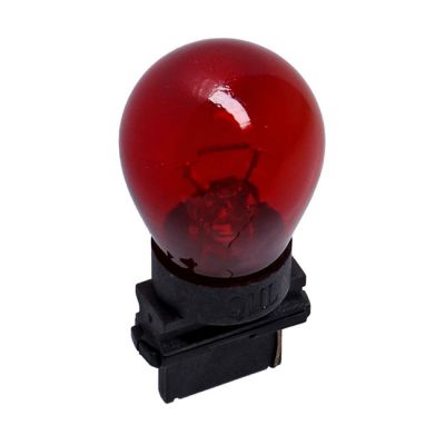 941161 - MCS LED wedge turn signal bulb #3156 base. Red light