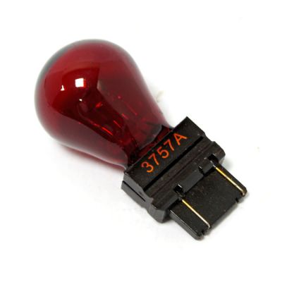 941164 - MCS Wedge taillight/turn signal bulb #3157 base. Red light
