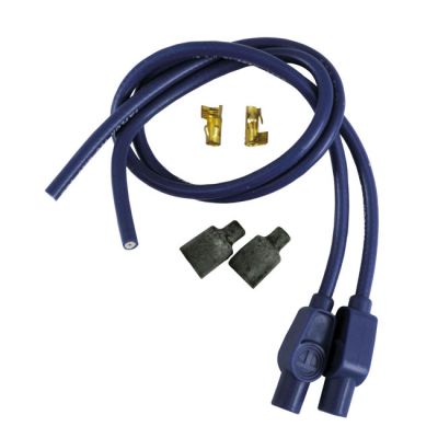 941241 - Taylor, 8mm universal metallic spark plug wire set. Blue