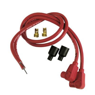 941243 - Taylor, 8mm carbon core univ. spark plug wire set. Red