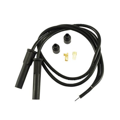 941246 - Taylor, 8mm Pro Comp univ. spark plug wire kit. Black