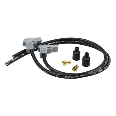 941339 - Taylor, 9mm Fire Power universal spark plug cables. Black