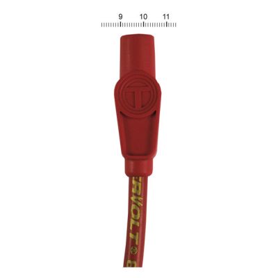 941399 - Taylor, 8.2mm ThunderVolt spark plug wire set. Red