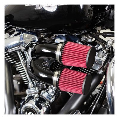 941723 - S&S, tuned induction air cleaner kit. Black