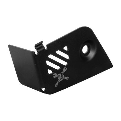 941817 - Burly, Slash cut rear brake reservoir cover. Black