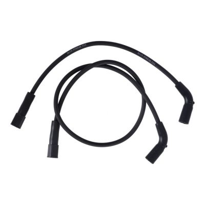 942102 - SMP Blue Streak, XXX spark plug wire set. Black, white print