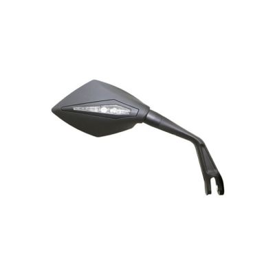 942326 - KOSO, Blade style mirror. With turn signal & position light