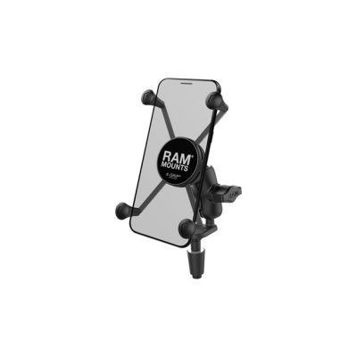 943063 - RAM Mounts, X-Grip Phone mount w/fork stem base. Large phone