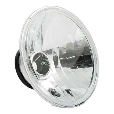 943205 - MCS Headlamp unit H4. Clear lens. 7"