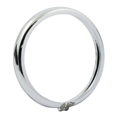 943212 - MCS Bates style headlamp trim ring. 4-1/2". Chrome