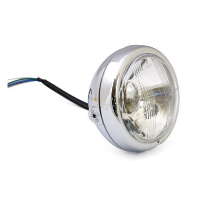 943808 - MCS Rover 4-1/2" headlamp. Side mount. Chrome