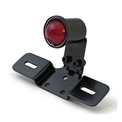943835 - MCS Old School LED taillight, Type 3. Black. Red lens