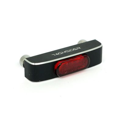 943901 - MCS Conero mini LED taillight. Black. Red lens