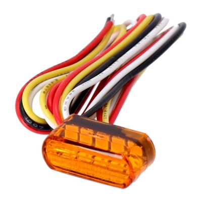948044 - MCS Fastline LED light, taillight with turn signal. Amber lens