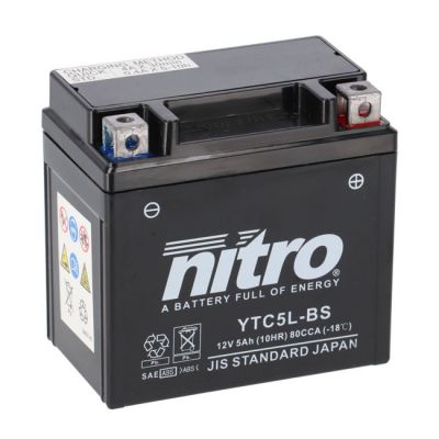 948455 - Nitro sealed AGM gel battery NT5L SLA